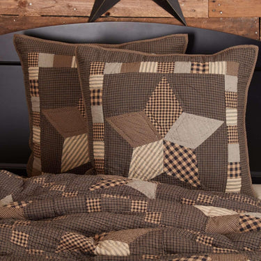 Farmhouse Star Euro Sham Quilted 26x26 VHC Brands - The Fox Decor